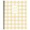2026 Gingham Wheat Medium Monthly Planner